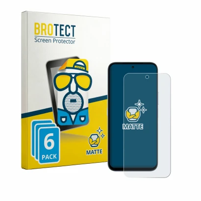 Parte frontale di una confezione del prodotto con il logo del marchio BROTECT. Accanto è raffigurato il dispositivo Honor Play