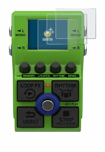 Immagine del dispositivo Zoom MS-90LP Plus con un'ampia varietà di protezioni per lo schermo.
