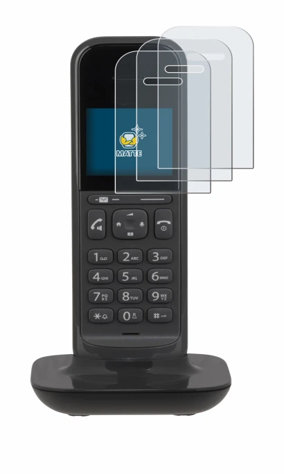 Immagine del dispositivo Gigaset CL390 con un'ampia varietà di protezioni per lo schermo.