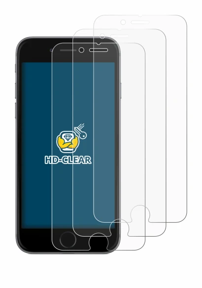 Immagine del dispositivo Apple iPhone 6S con un'ampia varietà di protezioni per lo schermo.