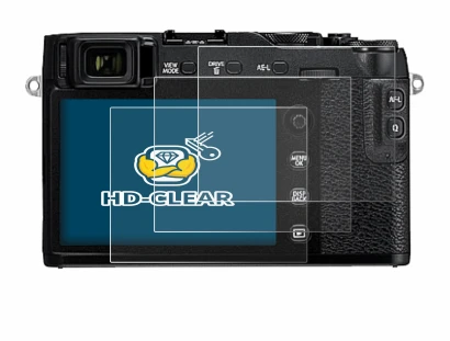 Immagine del dispositivo Fujifilm X-E3 con un'ampia varietà di protezioni per lo schermo.
