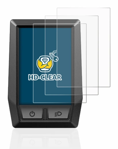 Immagine del dispositivo Bosch Kiox con un'ampia varietà di protezioni per lo schermo.