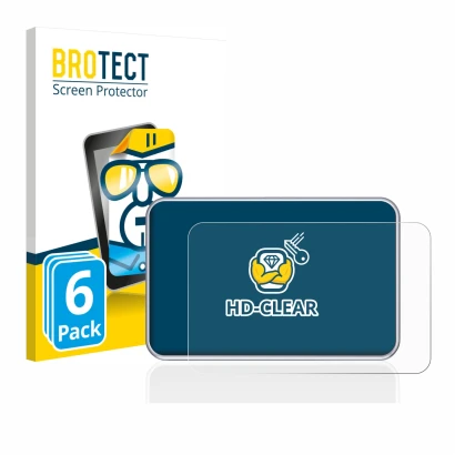 Parte frontale di una confezione del prodotto con il logo del marchio BROTECT. Accanto è raffigurato il dispositivo Tandem dia