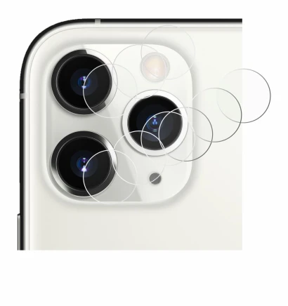 Immagine del dispositivo Apple iPhone 11 Pro (SOLO Fotocamera) con un'ampia varietà di protezioni per lo schermo.