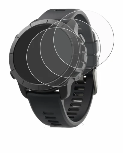 Immagine del dispositivo Wahoo Elemnt Rival con un'ampia varietà di protezioni per lo schermo.