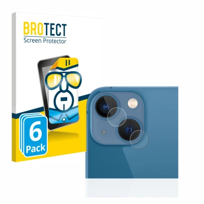 Parte frontale di una confezione del prodotto con il logo del marchio BROTECT. Accanto è raffigurato il dispositivo Apple iPho