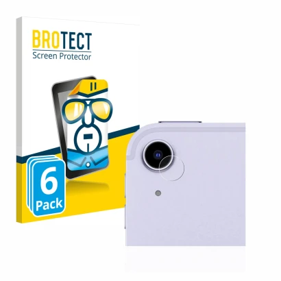 Parte frontale di una confezione del prodotto con il logo del marchio BROTECT. Accanto è raffigurato il dispositivo Apple iPad