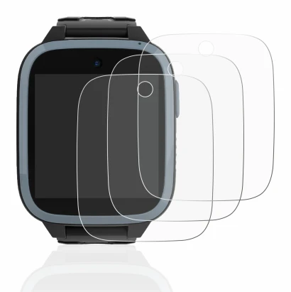 Immagine del dispositivo Xplora XGO3 (1a Gen.) con un'ampia varietà di protezioni per lo schermo.