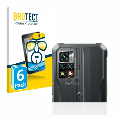 Parte frontale di una confezione del prodotto con il logo del marchio BROTECT. Accanto è raffigurato il dispositivo Blackview 