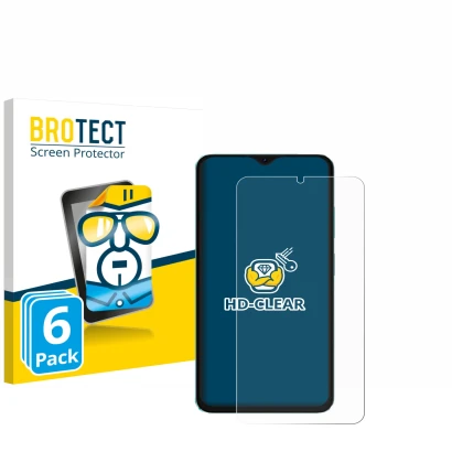 Parte frontale di una confezione del prodotto con il logo del marchio BROTECT. Accanto è raffigurato il dispositivo Oscal C70