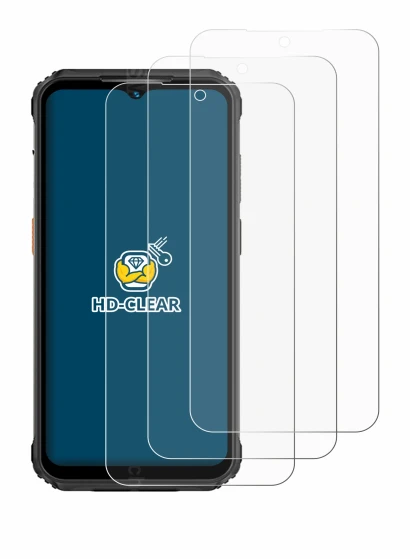 Immagine del dispositivo Ulefone Armor 21 con un'ampia varietà di protezioni per lo schermo.