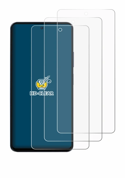 Immagine del dispositivo Blackview Shark 8 con un'ampia varietà di protezioni per lo schermo.