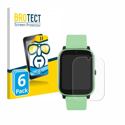 Parte frontale di una confezione del prodotto con il logo del marchio BROTECT. Accanto è raffigurato il dispositivo One2Track 