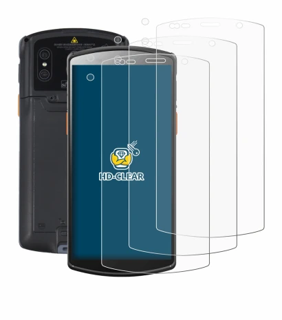 Immagine del dispositivo Urovo DT50 5,7" (Fronte+Fotocamera) con un'ampia varietà di protezioni per lo schermo.