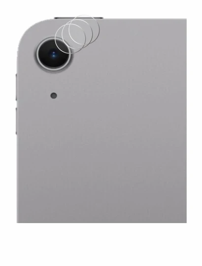 Immagine del dispositivo Apple iPad Air 13" M2 WiFi 2024 (SOLO Fotocamera) con un'ampia varietà di protezioni per lo schermo.