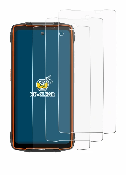Immagine del dispositivo Blackview Oscal Pilot 2 con un'ampia varietà di protezioni per lo schermo.
