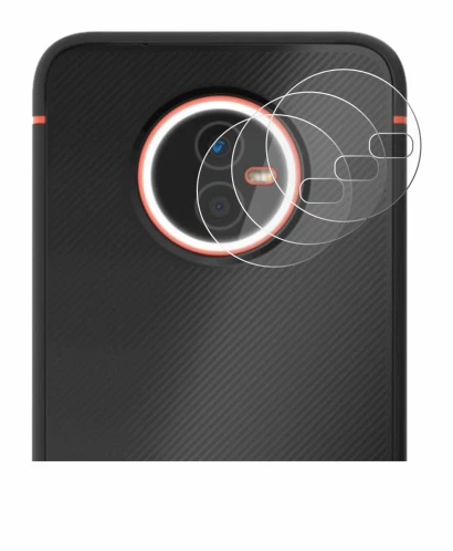 Immagine del dispositivo Gigaset GX4 Pro (SOLO Fotocamera) con un'ampia varietà di protezioni per lo schermo.