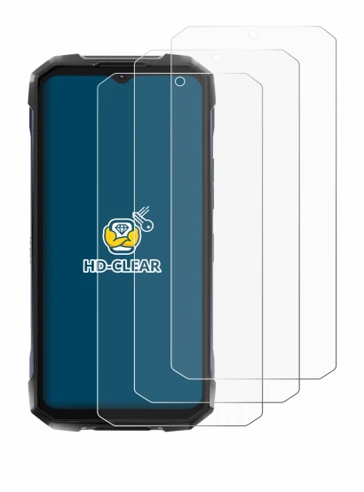 Immagine del dispositivo Hotwav Hyper 7 Pro con un'ampia varietà di protezioni per lo schermo.