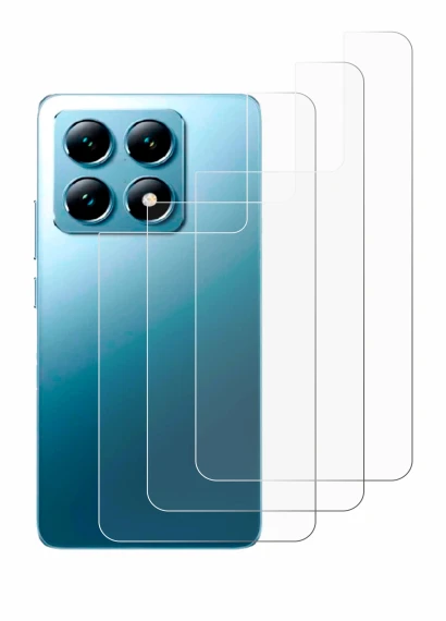 Immagine del dispositivo Xiaomi 14T (Posteriore) con un'ampia varietà di protezioni per lo schermo.