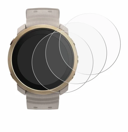 Immagine del dispositivo Polar Vantage M3 con un'ampia varietà di protezioni per lo schermo.