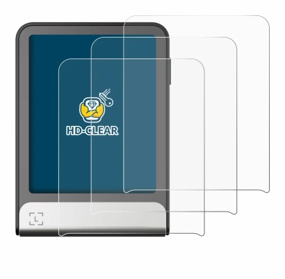 Immagine del dispositivo Ledger Flex con un'ampia varietà di protezioni per lo schermo.