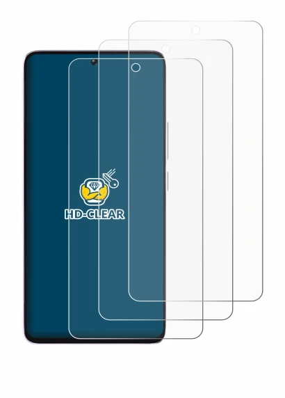 Immagine del dispositivo Xiaomi Poco M7 Pro con un'ampia varietà di protezioni per lo schermo.