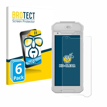Parte frontale di una confezione del prodotto con il logo del marchio BROTECT. Accanto è raffigurato il dispositivo Dojo Pocke