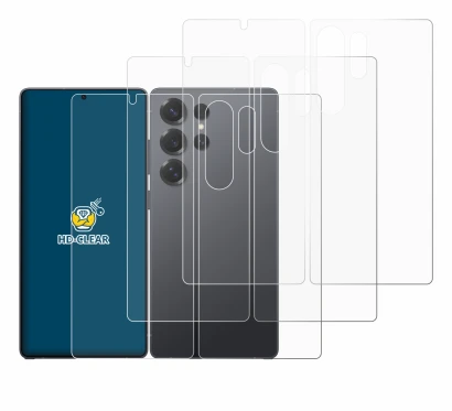 Immagine del dispositivo Samsung Galaxy S25 Ultra Enterprise Edition (Fronte+Retro) con un'ampia varietà di protezioni per lo 