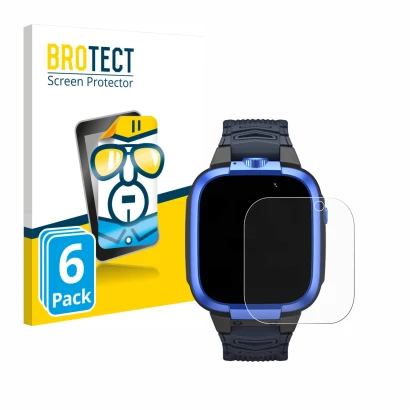 Parte frontale di una confezione del prodotto con il logo del marchio BROTECT. Accanto è raffigurato il dispositivo Xiaomi Mib