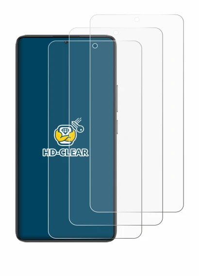 Immagine del dispositivo Xiaomi Poco F7 Ultra con un'ampia varietà di protezioni per lo schermo.