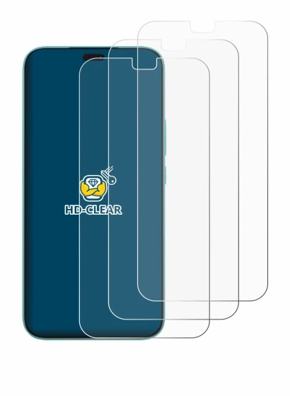 Immagine del dispositivo Honor 400 Lite con un'ampia varietà di protezioni per lo schermo.