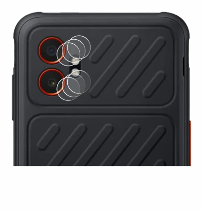 Immagine del dispositivo Samsung Galaxy XCover 7 Pro (SOLO Fotocamera) con un'ampia varietà di protezioni per lo schermo.