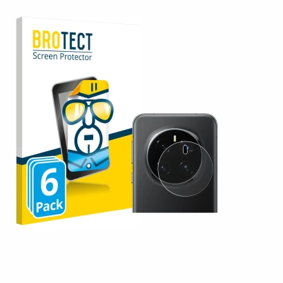 Parte frontale di una confezione del prodotto con il logo del marchio BROTECT. Accanto è raffigurato il dispositivo Honor Magi