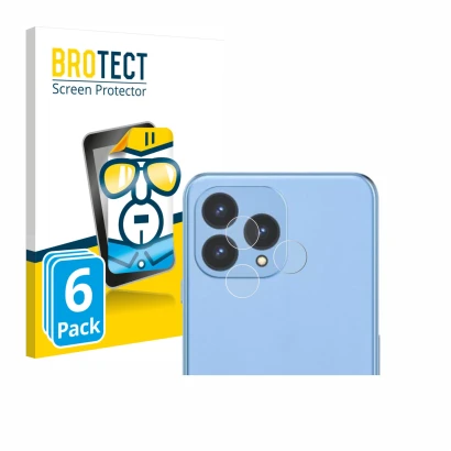 Parte frontale di una confezione del prodotto con il logo del marchio BROTECT. Accanto è raffigurato il dispositivo Cubot P80