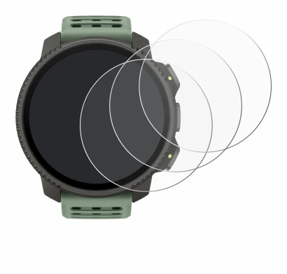 Immagine del dispositivo Suunto Vertical 2 con un'ampia varietà di protezioni per lo schermo.