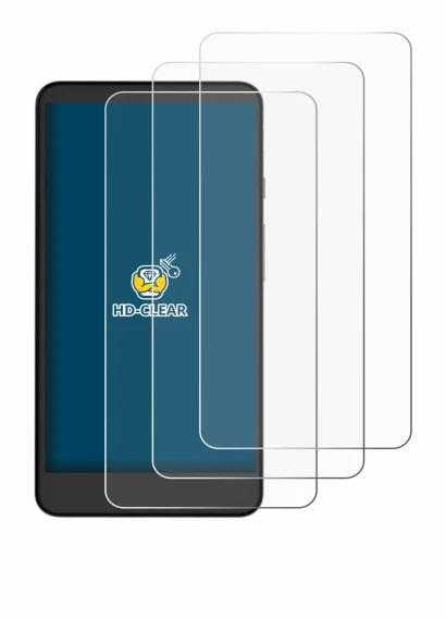 Immagine del dispositivo Xiaomi Moaan InkPalm Mini Plus 2 con un'ampia varietà di protezioni per lo schermo.
