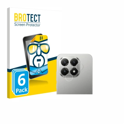 Parte frontale di una confezione del prodotto con il logo del marchio BROTECT. Accanto è raffigurato il dispositivo Xiaomi 15T