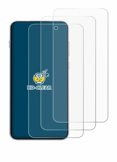 Immagine del dispositivo OnePlus 15R con un'ampia varietà di protezioni per lo schermo.