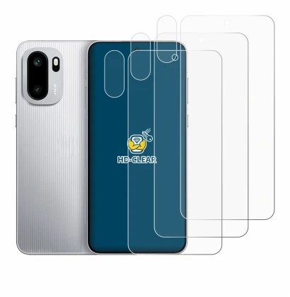 Immagine del dispositivo OnePlus 15R (Fronte+Fotocamera) con un'ampia varietà di protezioni per lo schermo.