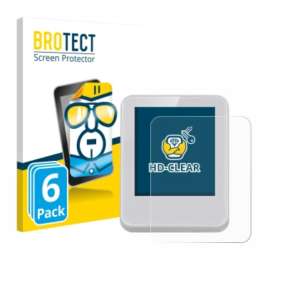 Parte frontale di una confezione del prodotto con il logo del marchio BROTECT. Accanto è raffigurato il dispositivo Bresser Cl