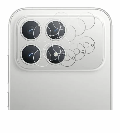 Immagine del dispositivo Xiaomi Poco F8 Pro (SOLO Fotocamera) con un'ampia varietà di protezioni per lo schermo.