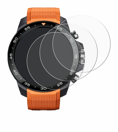 Immagine del dispositivo Xiaomi Mibro GS Explorer S con un'ampia varietà di protezioni per lo schermo.