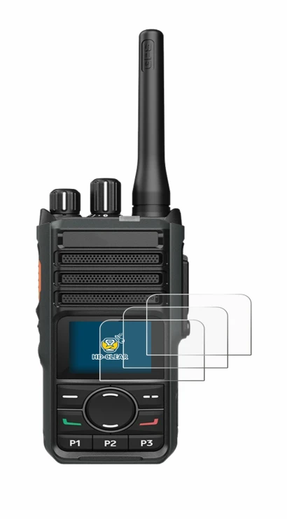 Immagine del dispositivo Hytera HP565 con un'ampia varietà di protezioni per lo schermo.