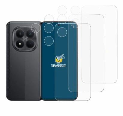 Immagine del dispositivo Xiaomi Poco M8 Pro (Fronte+Fotocamera) con un'ampia varietà di protezioni per lo schermo.