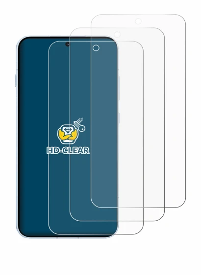 Immagine del dispositivo Oppo Find X8s con un'ampia varietà di protezioni per lo schermo.