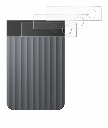 Immagine del dispositivo PLAUD Note Pro con un'ampia varietà di protezioni per lo schermo.