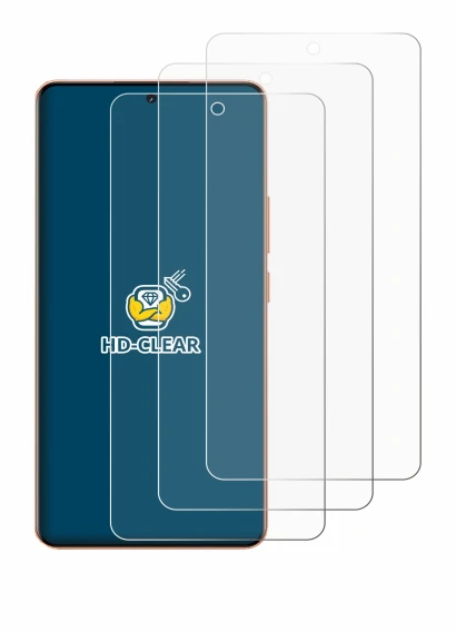 Immagine del dispositivo realme P4 Pro 5G con un'ampia varietà di protezioni per lo schermo.