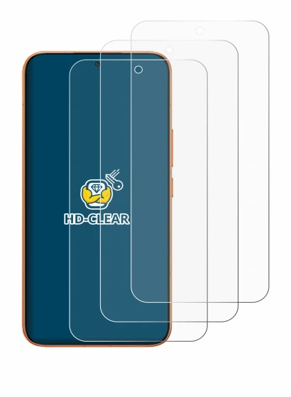 Immagine del dispositivo Xiaomi Redmi Turbo 5 Max con un'ampia varietà di protezioni per lo schermo.