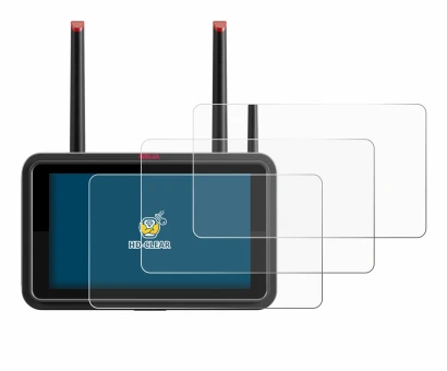 Immagine del dispositivo Atomos Ninja TX con un'ampia varietà di protezioni per lo schermo.