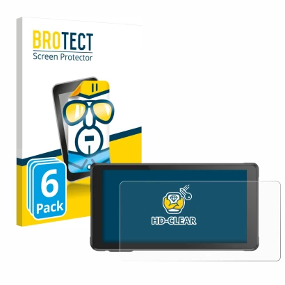 Parte frontale di una confezione del prodotto con il logo del marchio BROTECT. Accanto è raffigurato il dispositivo Interphone